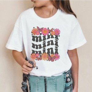 KIDS FLORAL MINI Handmade Graphic Tee